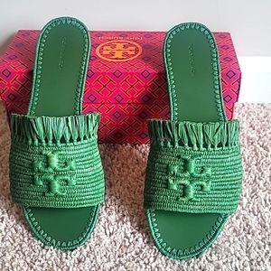 Eleanor Rafia Slide NWT Size 10